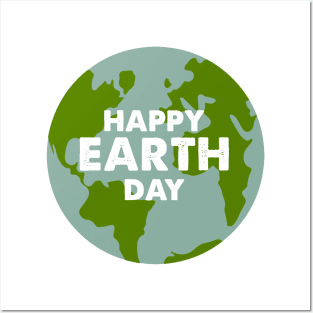 Happy Earth Day Posters and Art